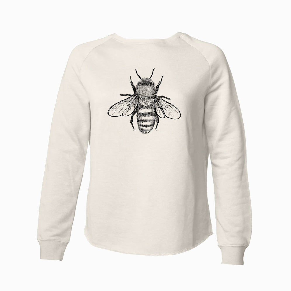 CLOSEOUT - Apis Mellifera - Honey Bee - Cali Wave Crewneck Sweatshirt