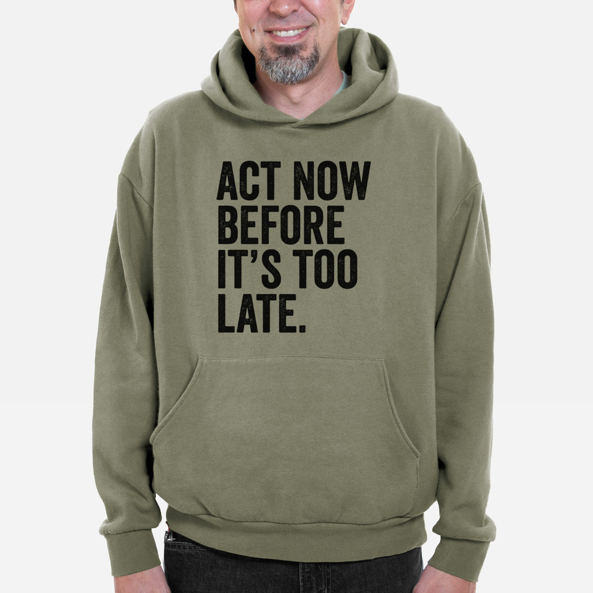Act Now Before it&#39;s Too Late  - Bodega Midweight Hoodie