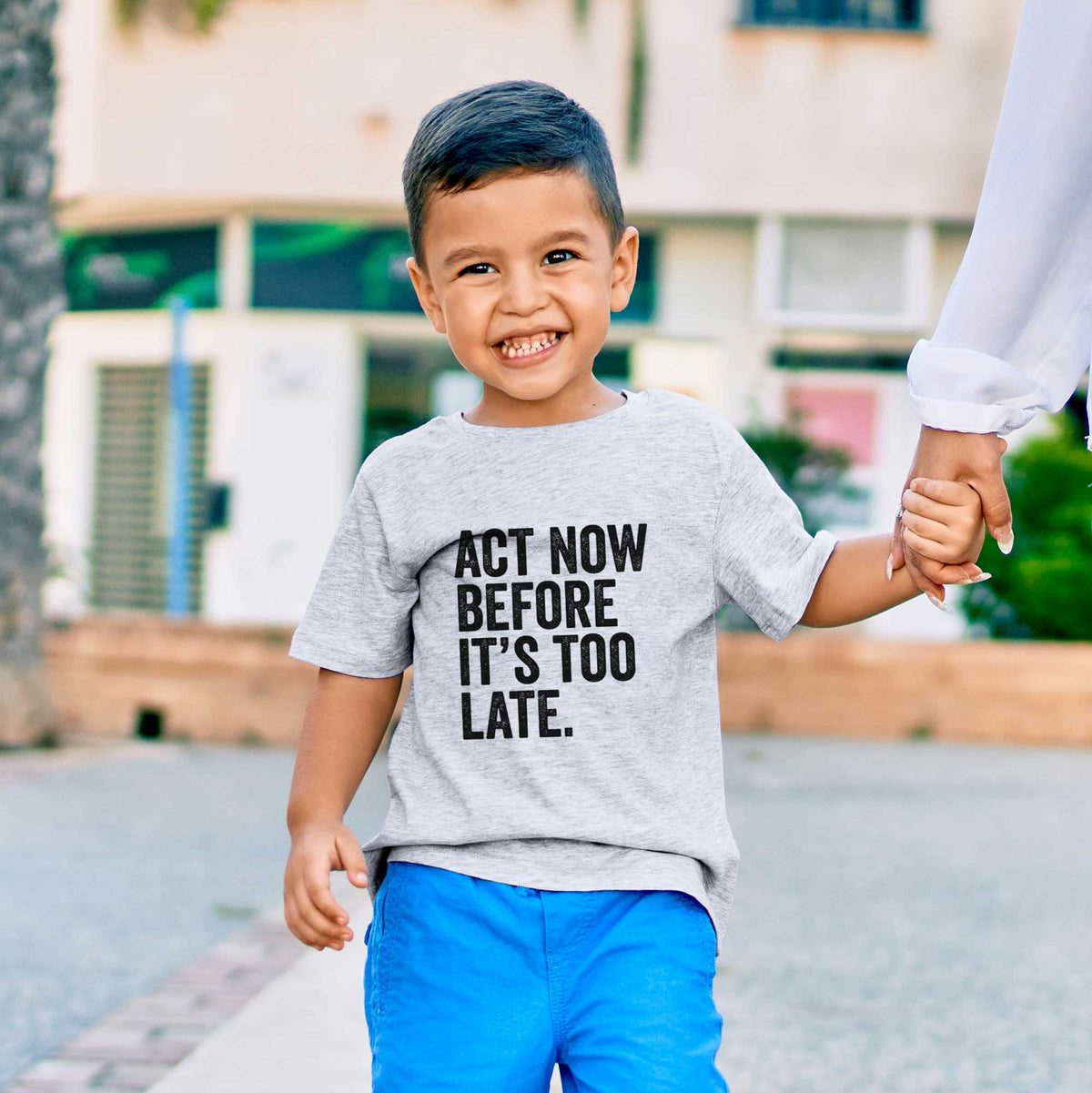 Act Now Before it&#39;s Too Late - Kids Shirt