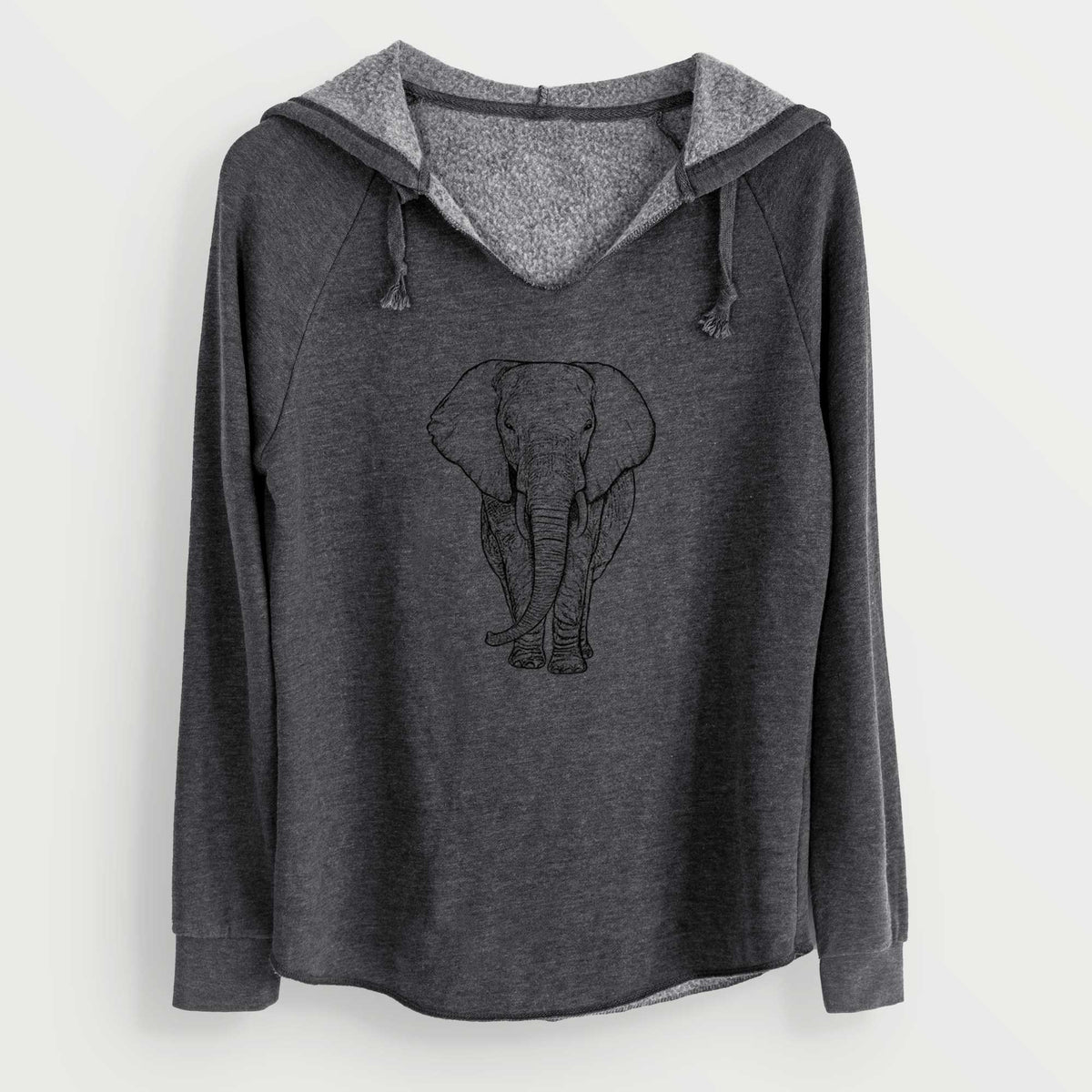 Loxodonta africana - African Elephant - Cali Wave Hooded Sweatshirt