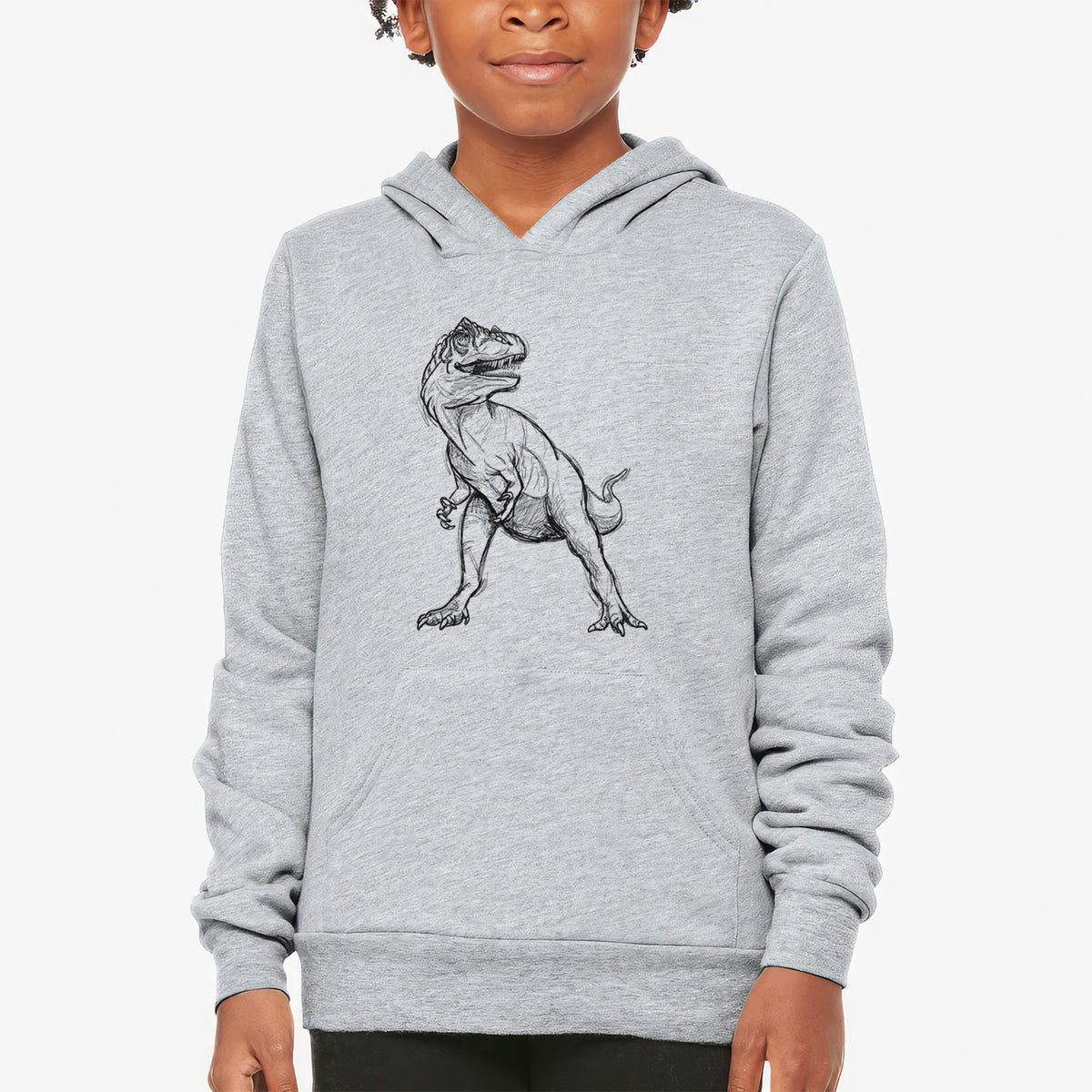Allosaurus Fragilis - Youth Hoodie Sweatshirt