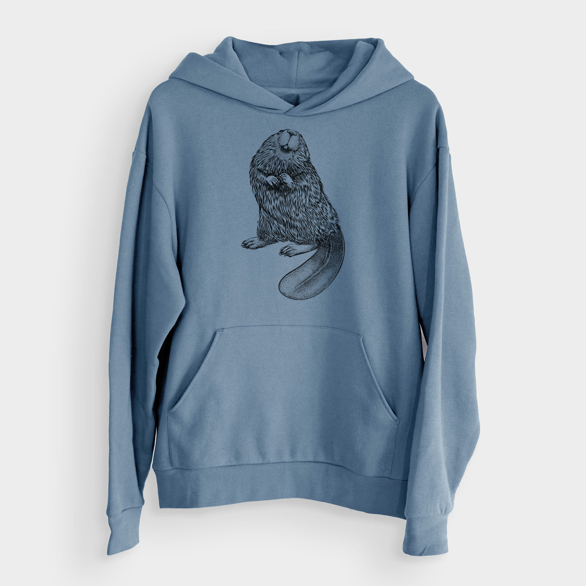 North American Beaver - Castor canadensis  - Bodega Midweight Hoodie