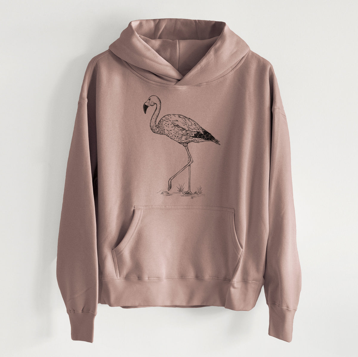 Andean Flamingo - Phoenicoparrus andinus - Women&#39;s Heavyweight Relaxed Hoodie