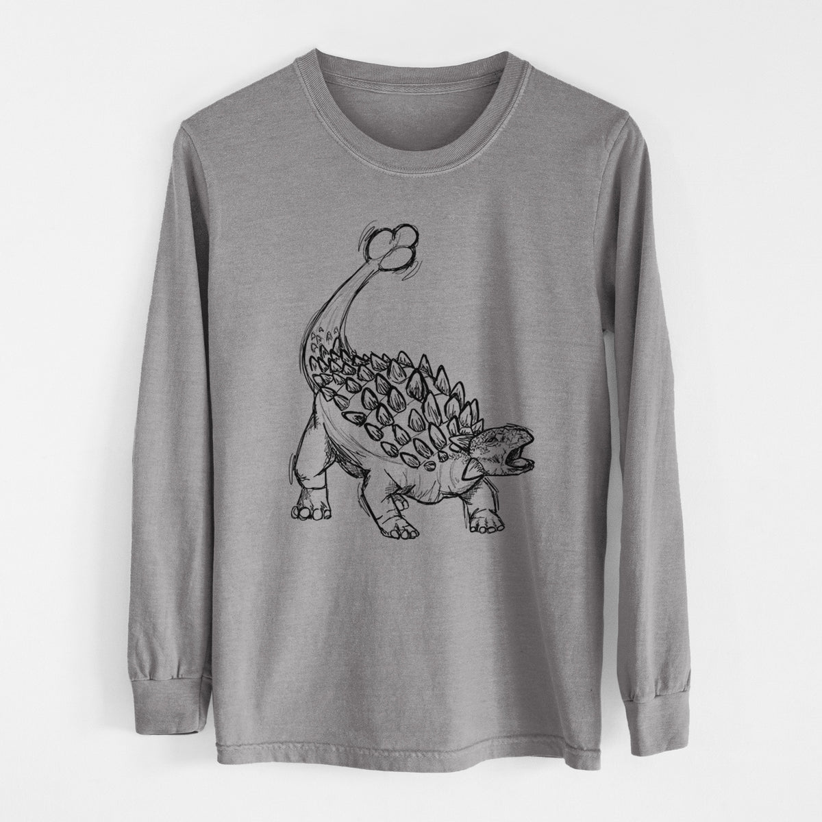 Ankylosaurus Magniventris - Heavyweight 100% Cotton Long Sleeve