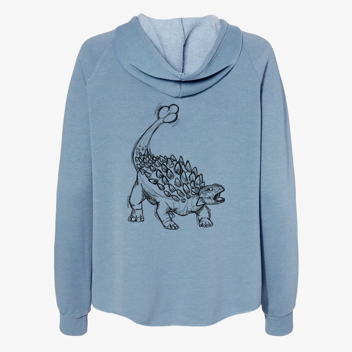 Ankylosaurus Magniventris - Women&#39;s Cali Wave Zip-Up Sweatshirt