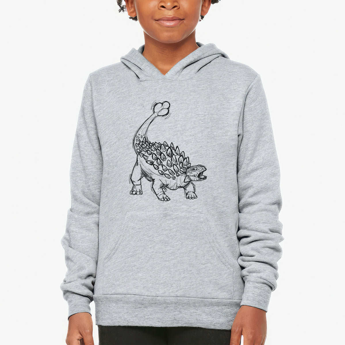 Ankylosaurus Magniventris - Youth Hoodie Sweatshirt