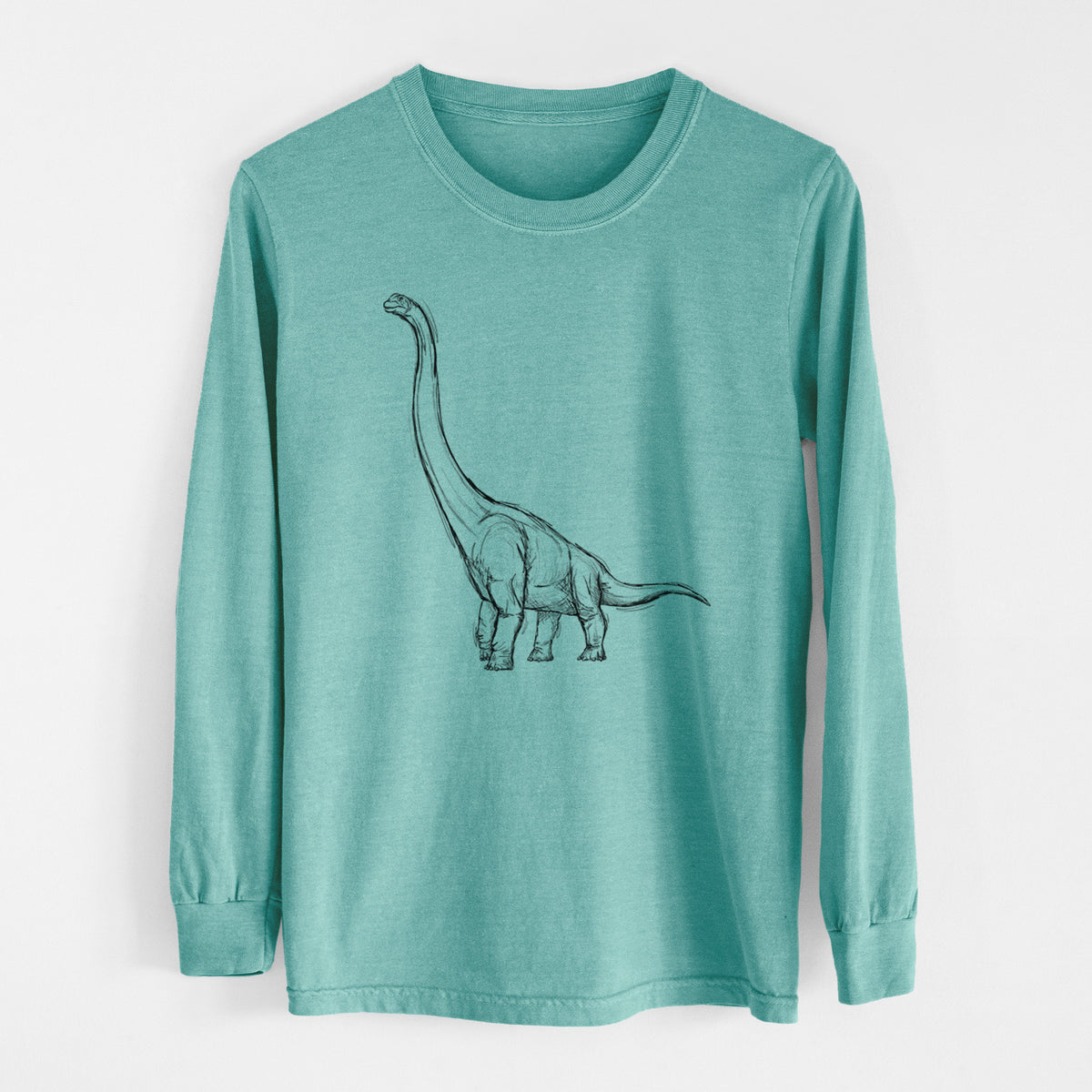 Apatosaurus Excelsus - Heavyweight 100% Cotton Long Sleeve