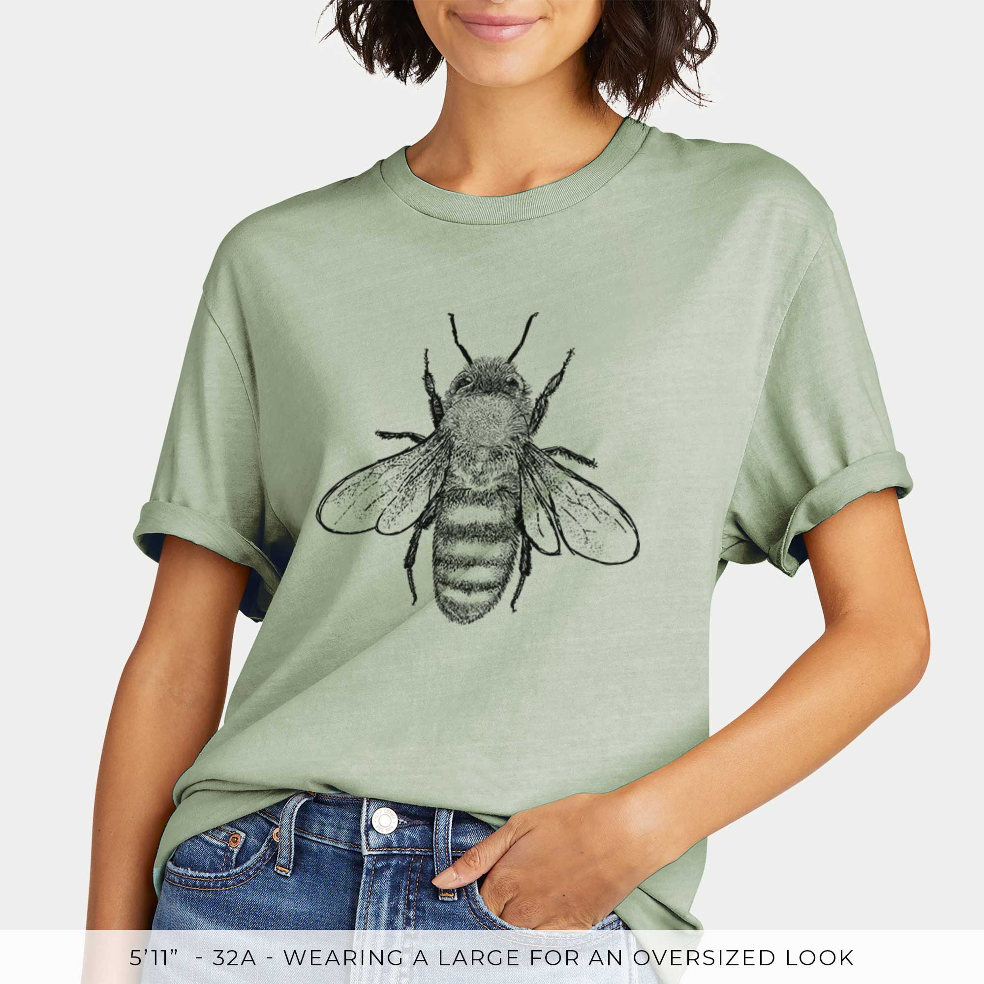 Apis Mellifera - Honey Bee Hand Towel - Because Tees