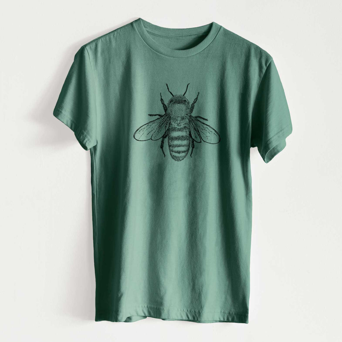 Apis Mellifera - Honey Bee - Unisex Recycled Eco Tee  - CLOSEOUT - FINAL SALE