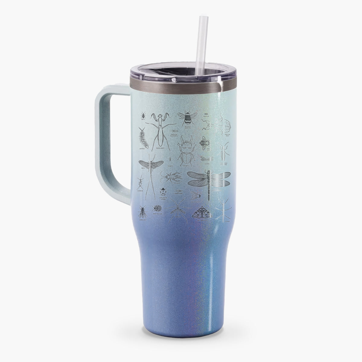 Chart of Arthropods/Insects - 40oz Tumbler with Handle