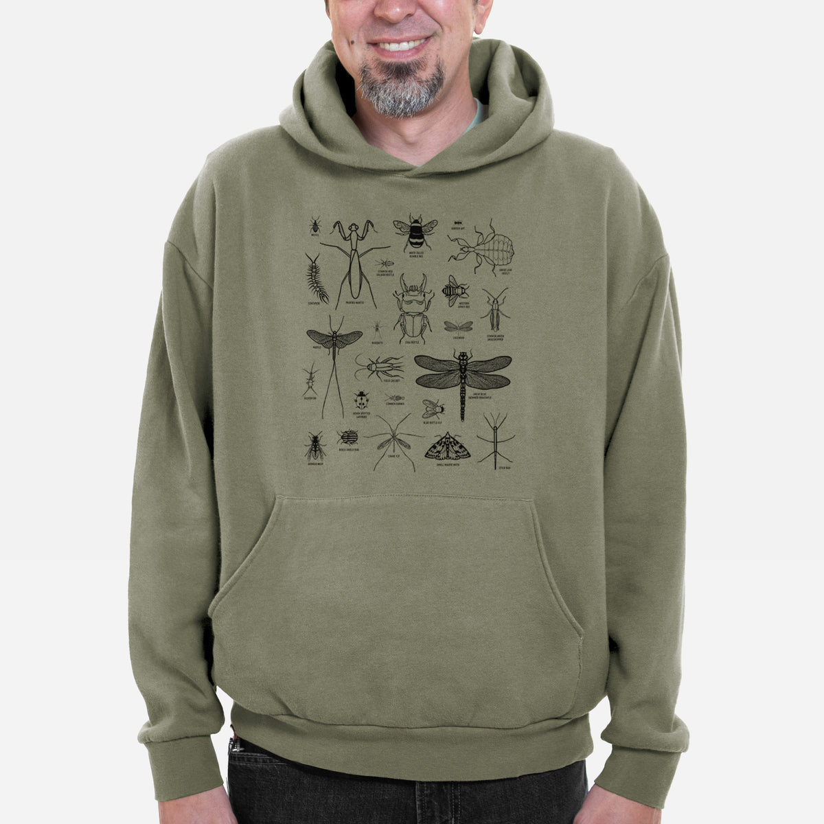 Chart of Arthropods/Insects  - Bodega Midweight Hoodie