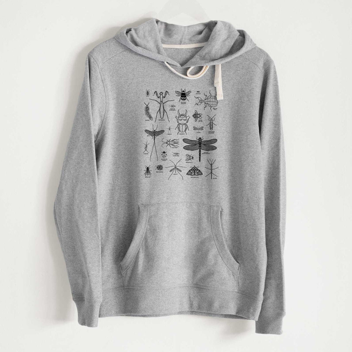 Chart of Arthropods/Insects - Unisex Recycled Hoodie - CLOSEOUT - FINAL SALE