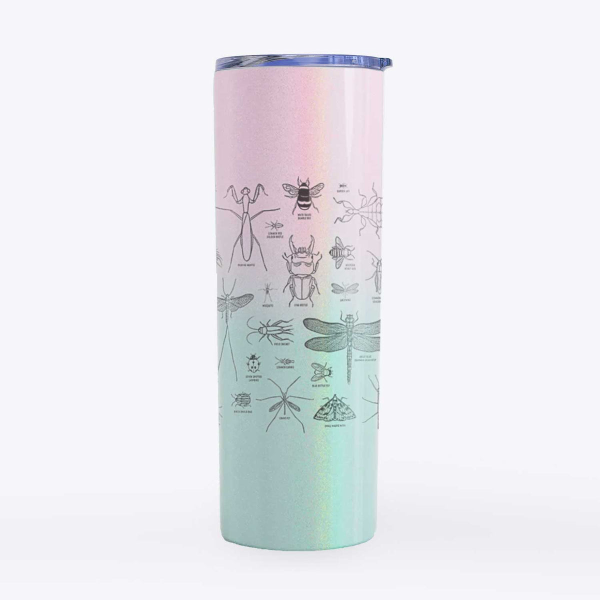 Chart of Arthropods/Insects - 20oz Skinny Tumbler
