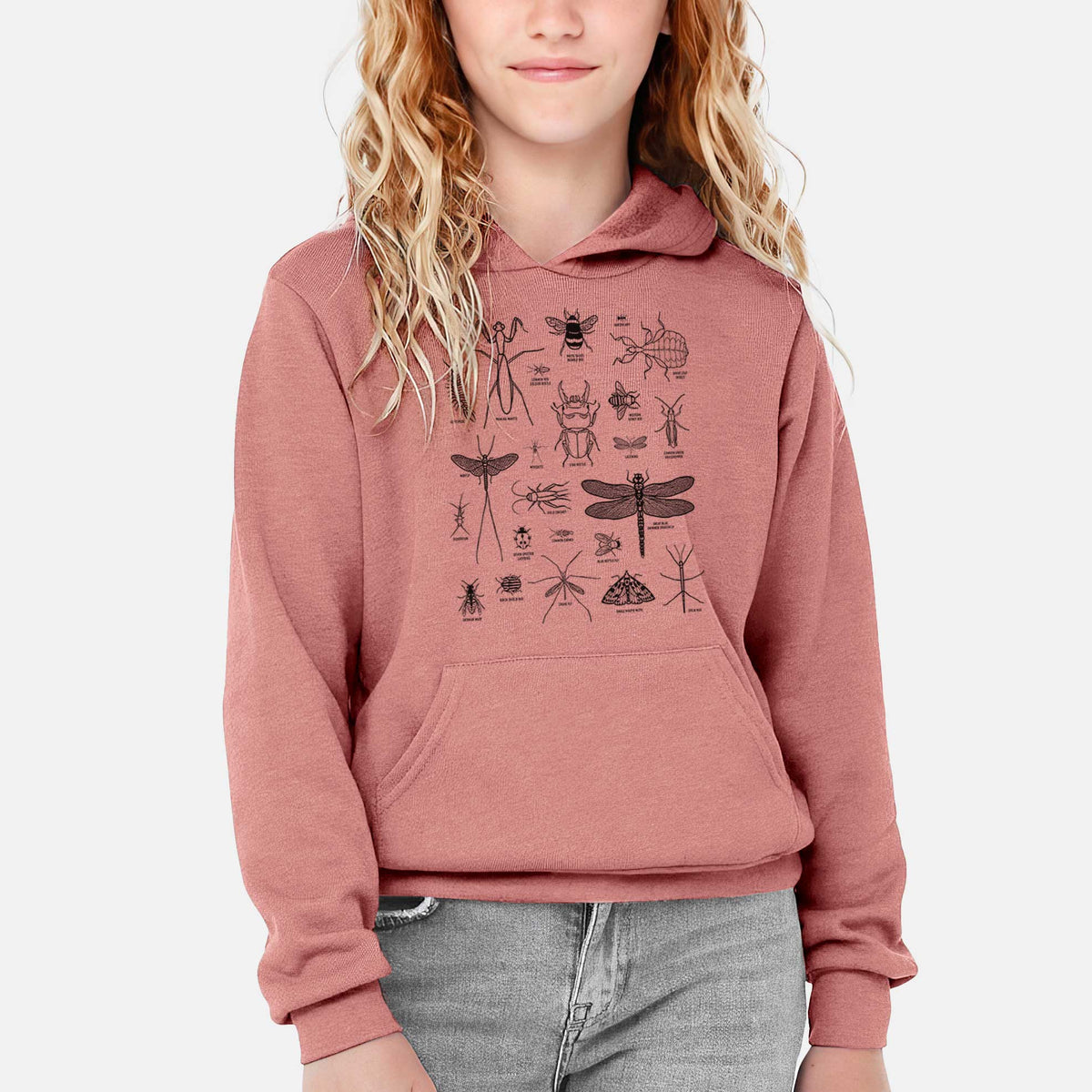 Chart of Arthropods/Insects - Youth Hoodie Sweatshirt