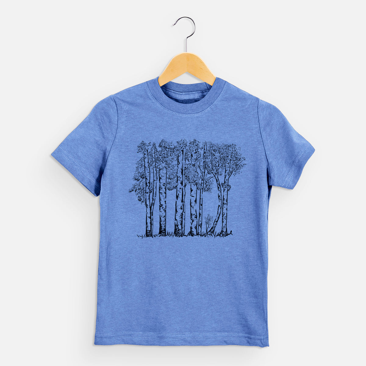 Quaking Aspens - Populus tremuloides - Kids Shirt