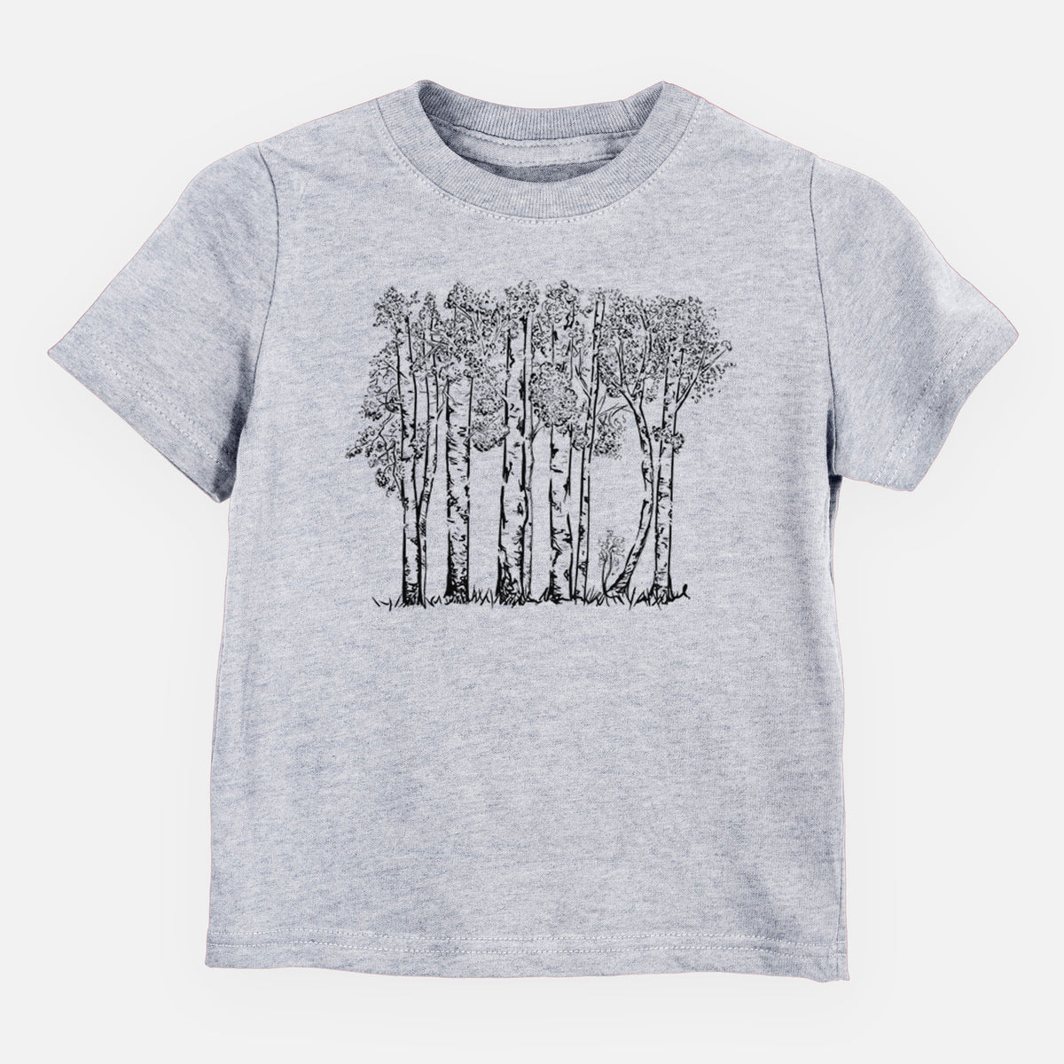 Quaking Aspens - Populus tremuloides - Kids Shirt