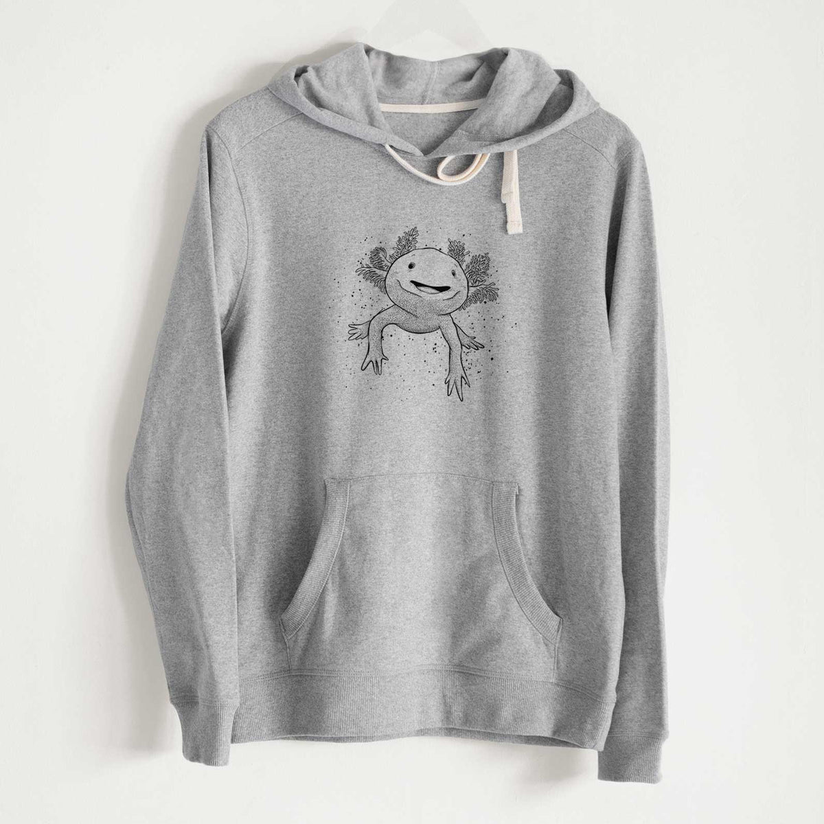 Axolotl - Ambystoma mexicanum - Unisex Recycled Hoodie - CLOSEOUT - FINAL SALE