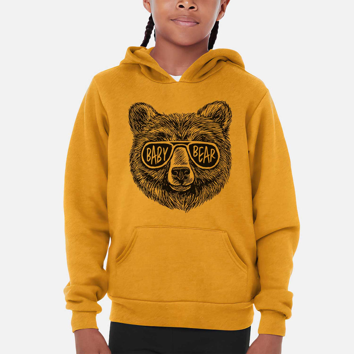 Baby Bear - Youth Hoodie Sweatshirt