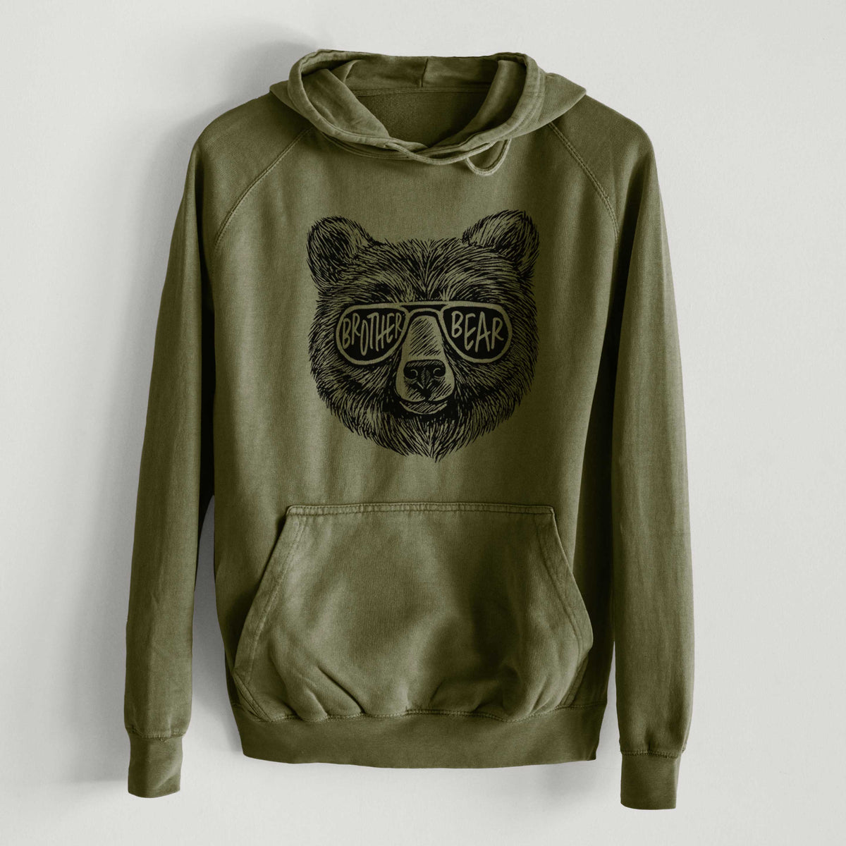 Brother Bear  - Mid-Weight Unisex Vintage 100% Cotton Hoodie