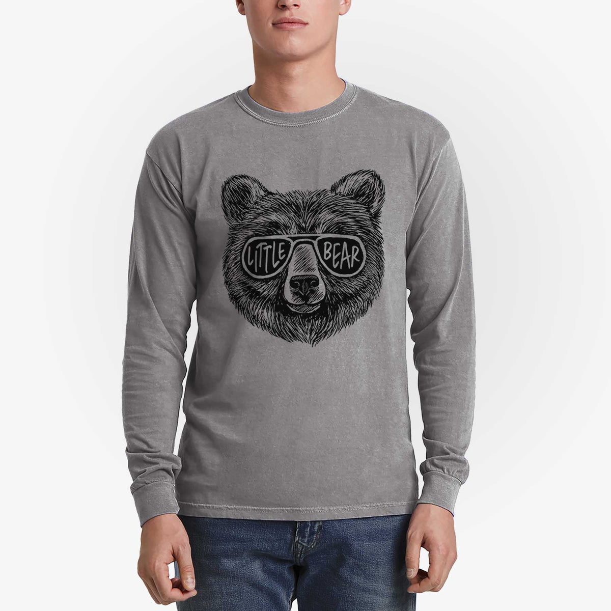 Little Bear - Heavyweight 100% Cotton Long Sleeve