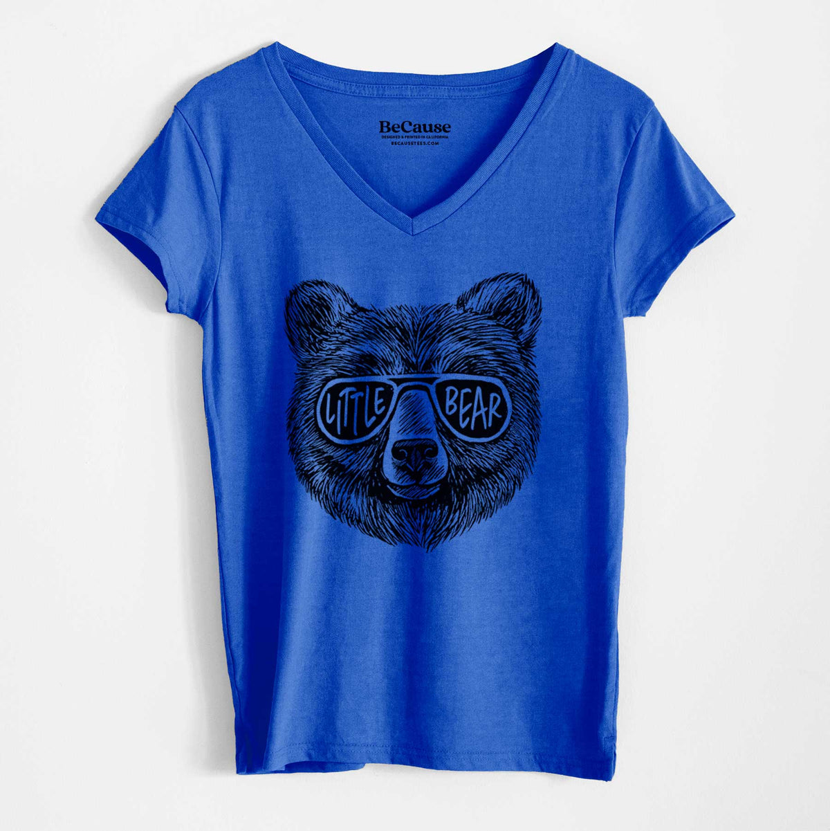 Little Bear - Women&#39;s 100% Recycled V-neck