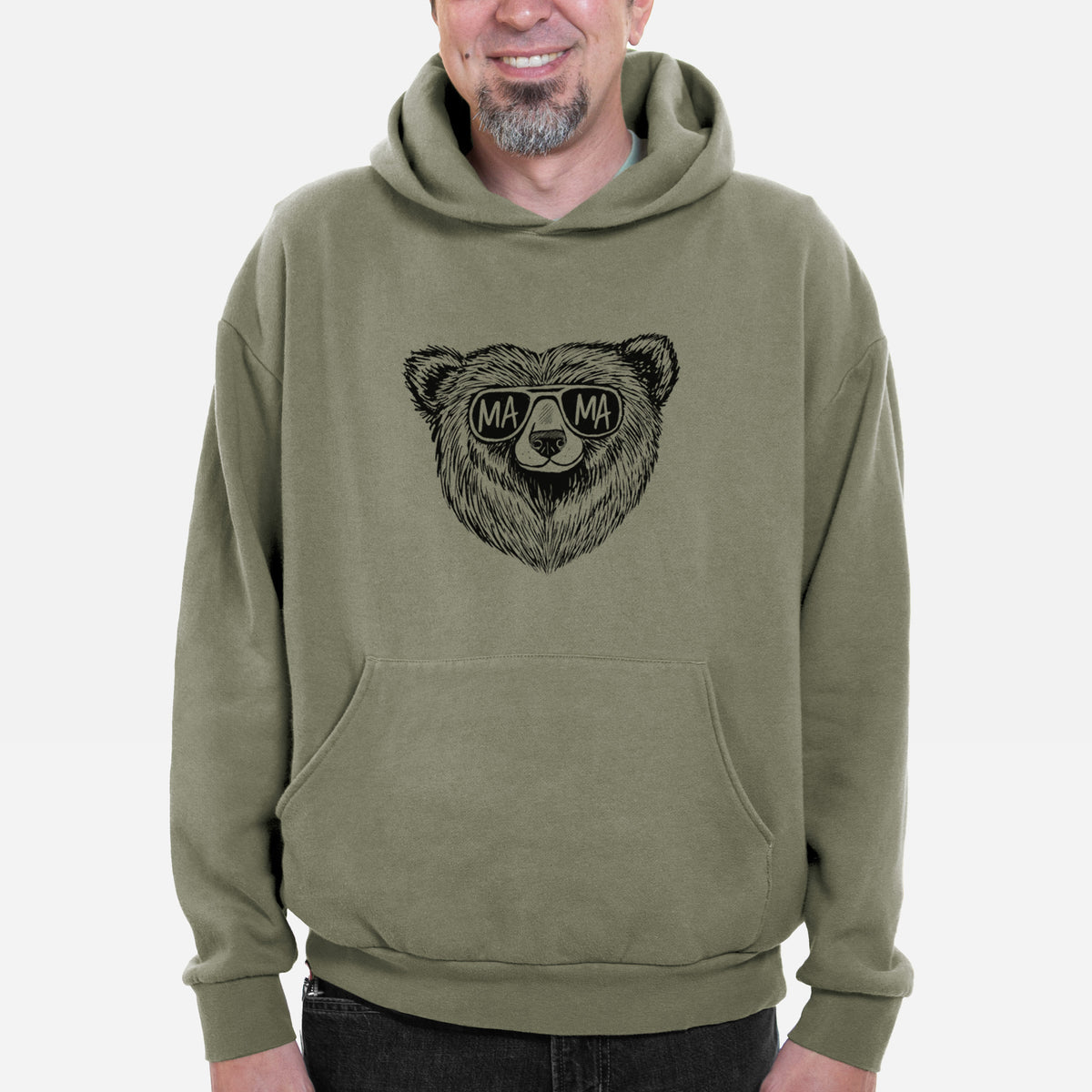 Mama Bear - Mama Glasses  - Bodega Midweight Hoodie