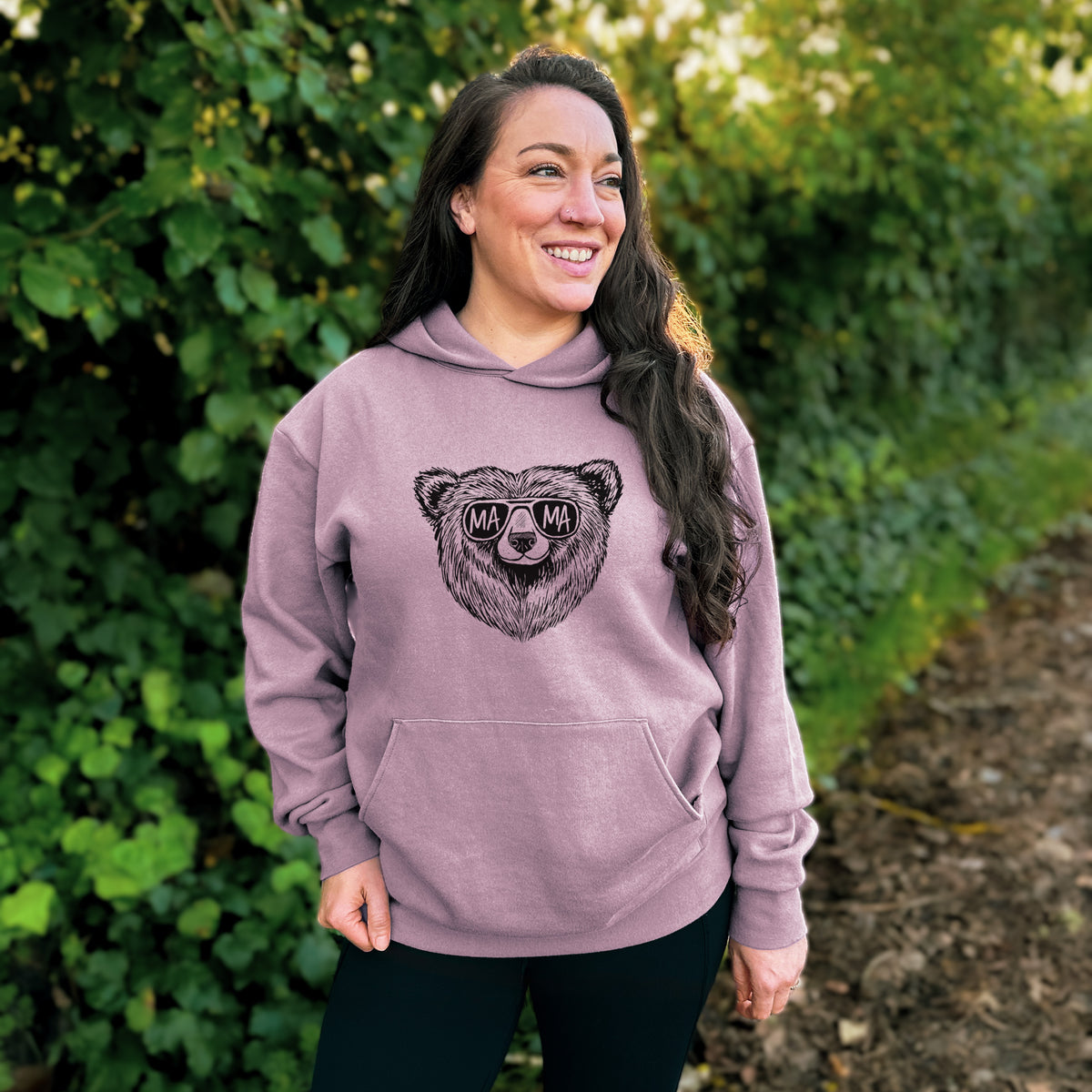 Mama Bear - Mama Glasses  - Bodega Midweight Hoodie