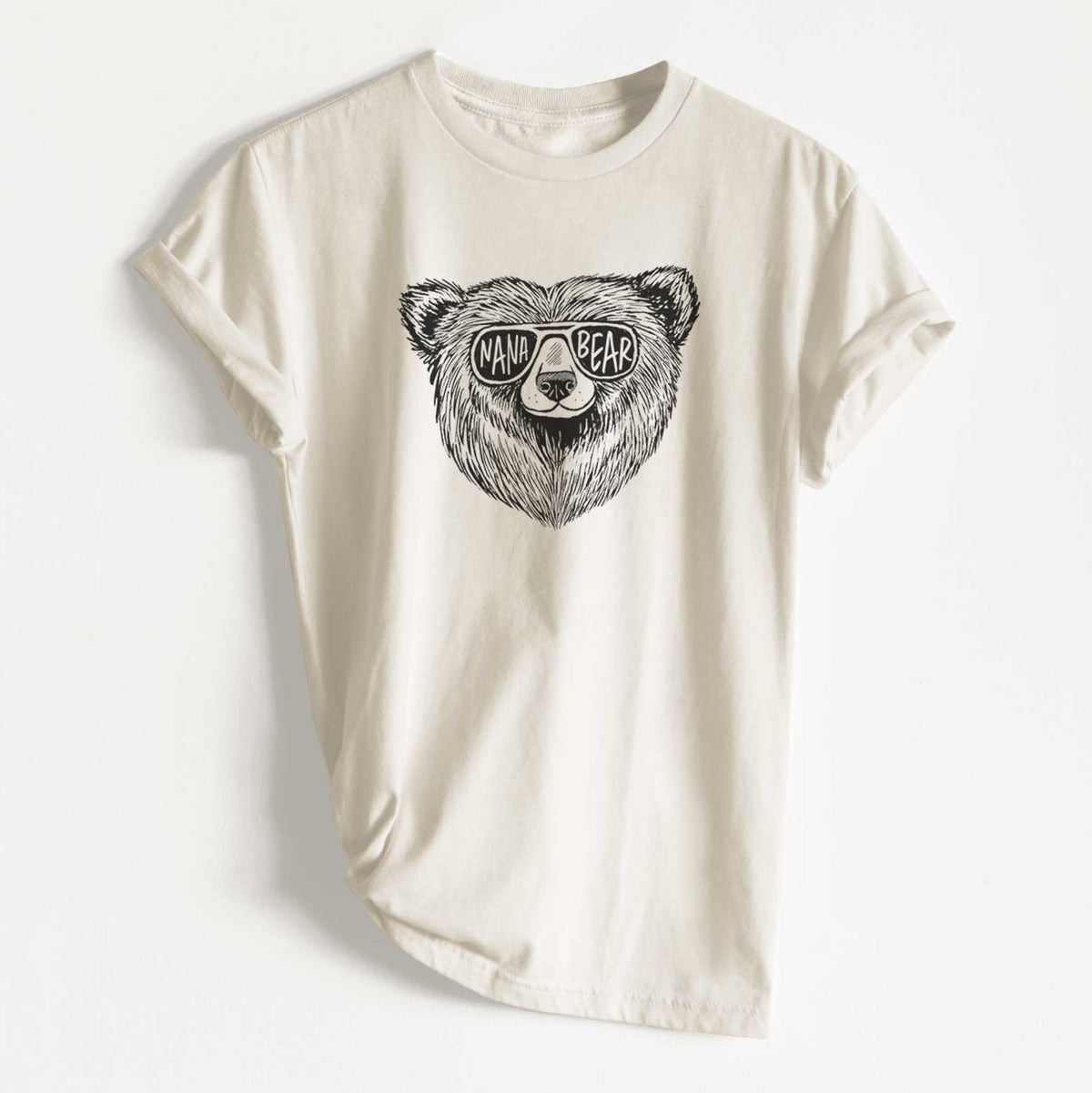 Nana Bear - Unisex Recycled Eco Tee  - CLOSEOUT - FINAL SALE