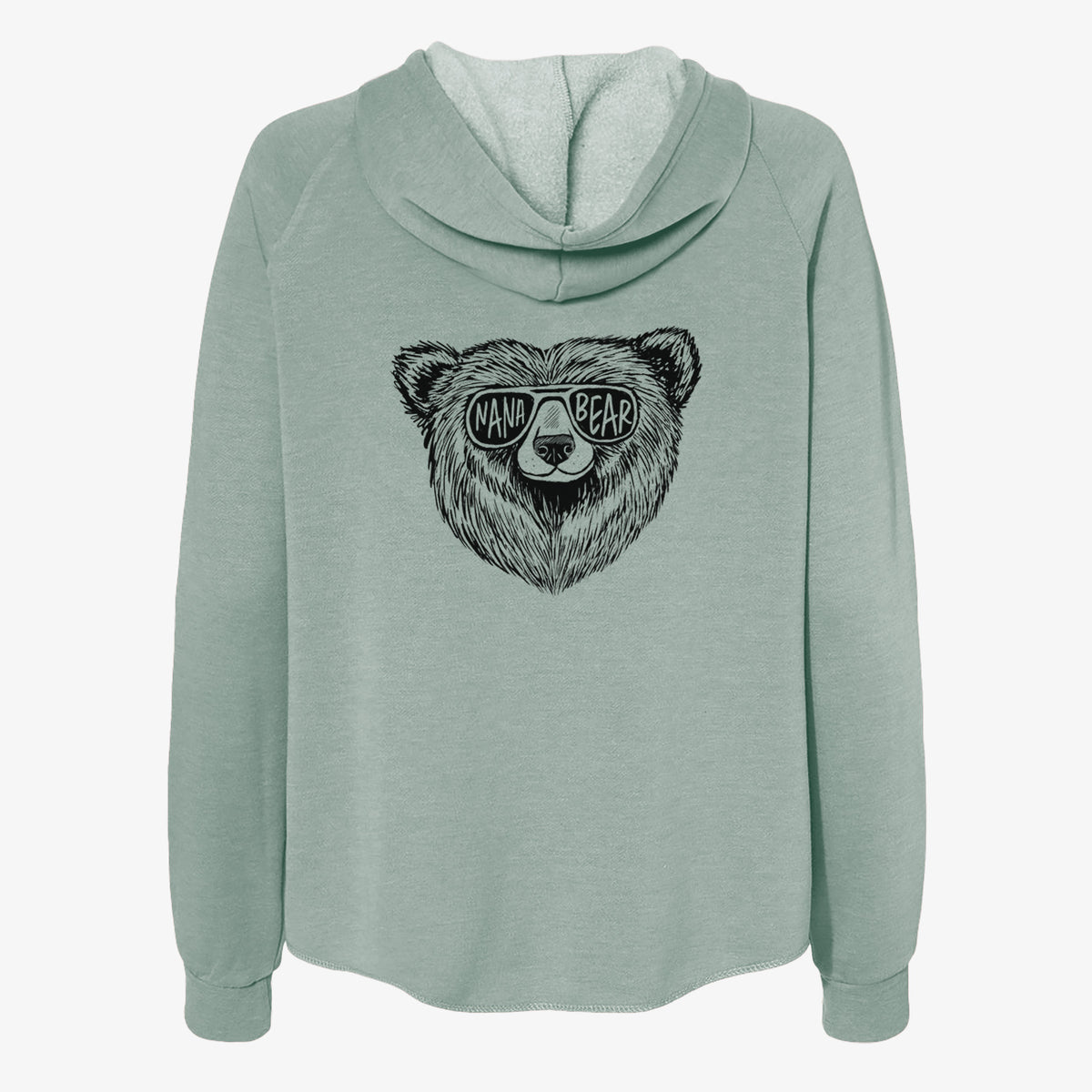 Nana Bear - Women&#39;s Cali Wave Zip-Up Sweatshirt