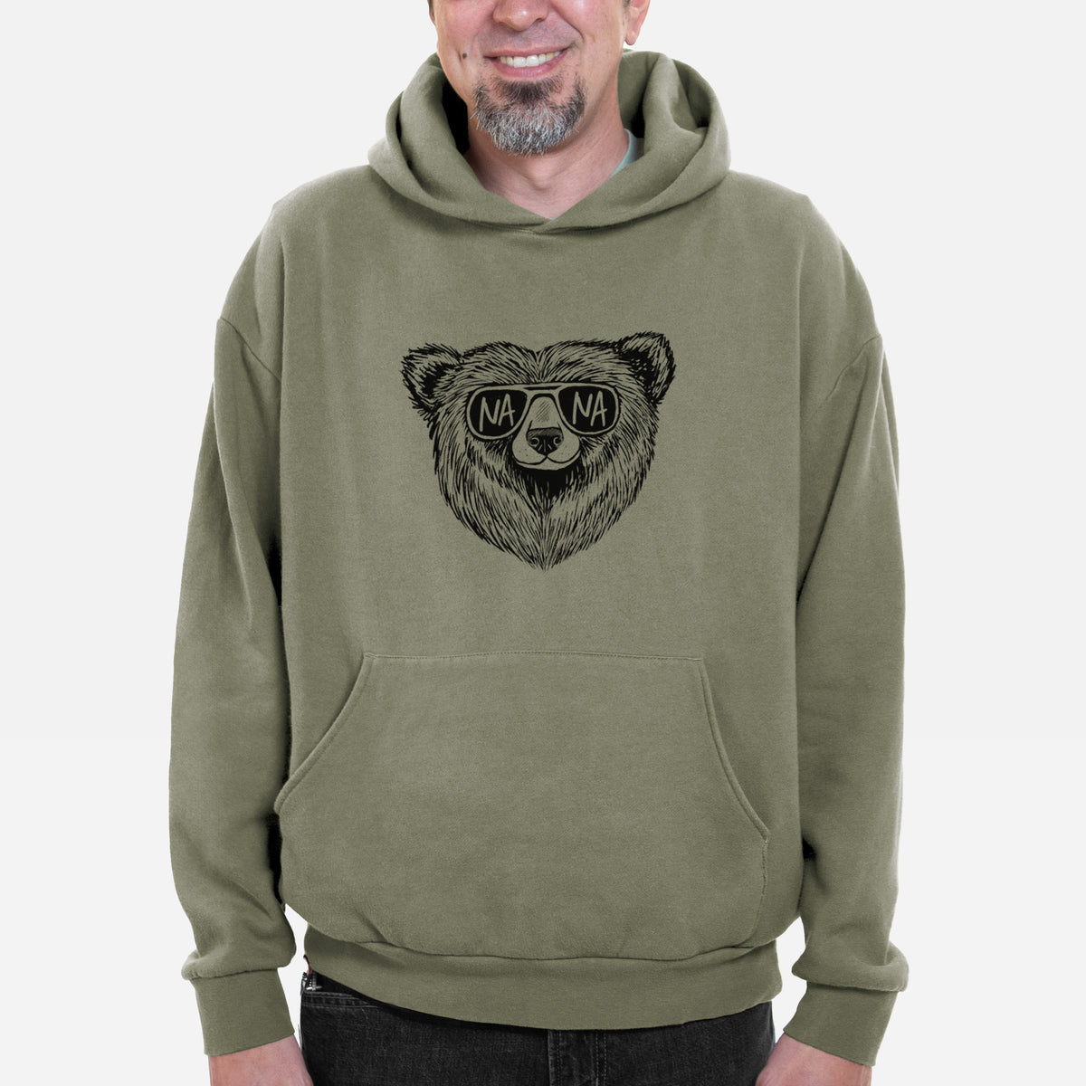 Nana Bear - Nana Glasses  - Bodega Midweight Hoodie