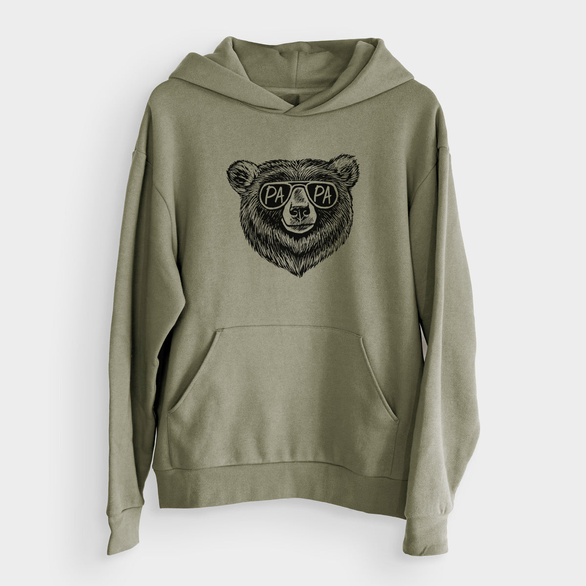 Papa Bear - Papa Glasses  - Bodega Midweight Hoodie