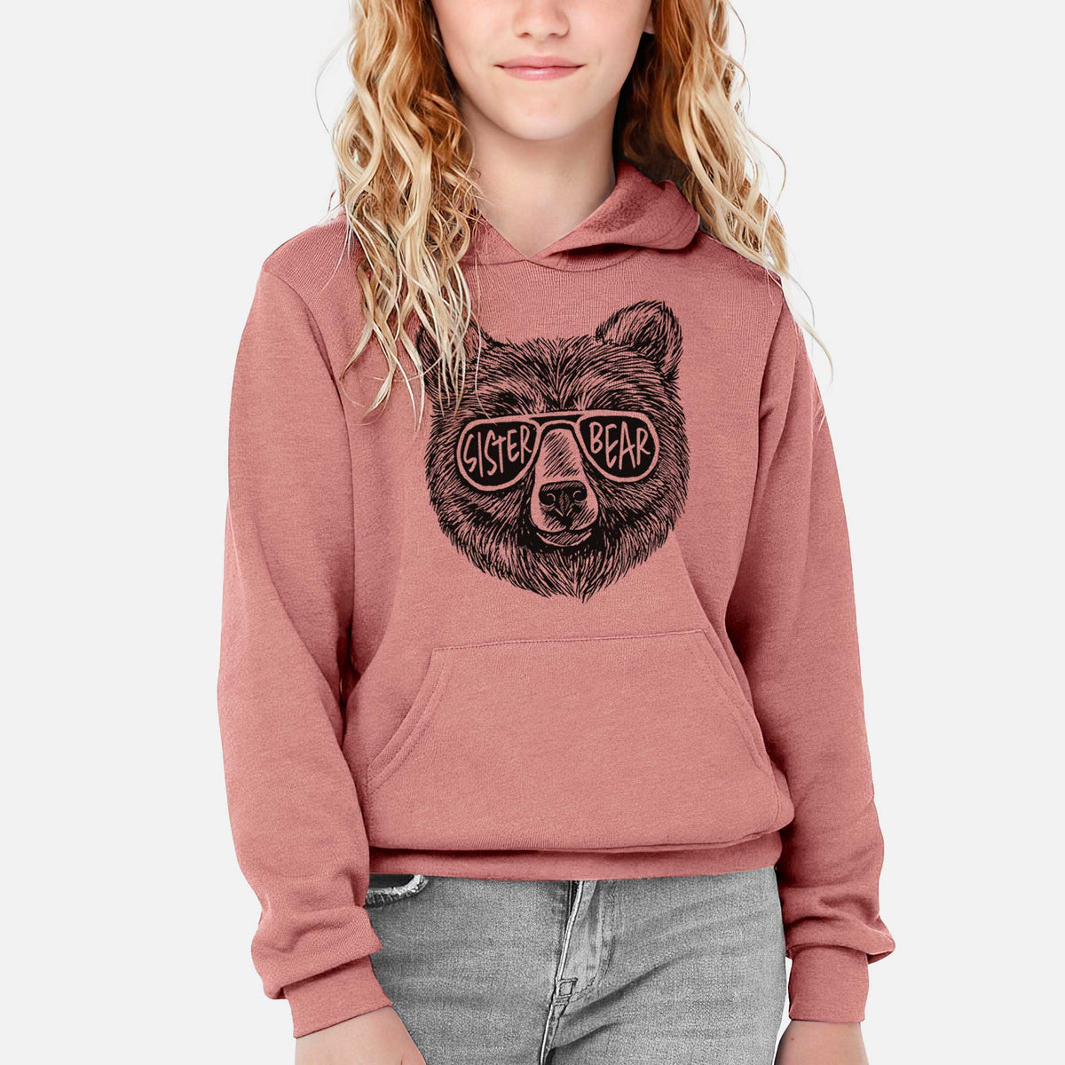 Sister Bear - Youth Hoodie Sweatshirt