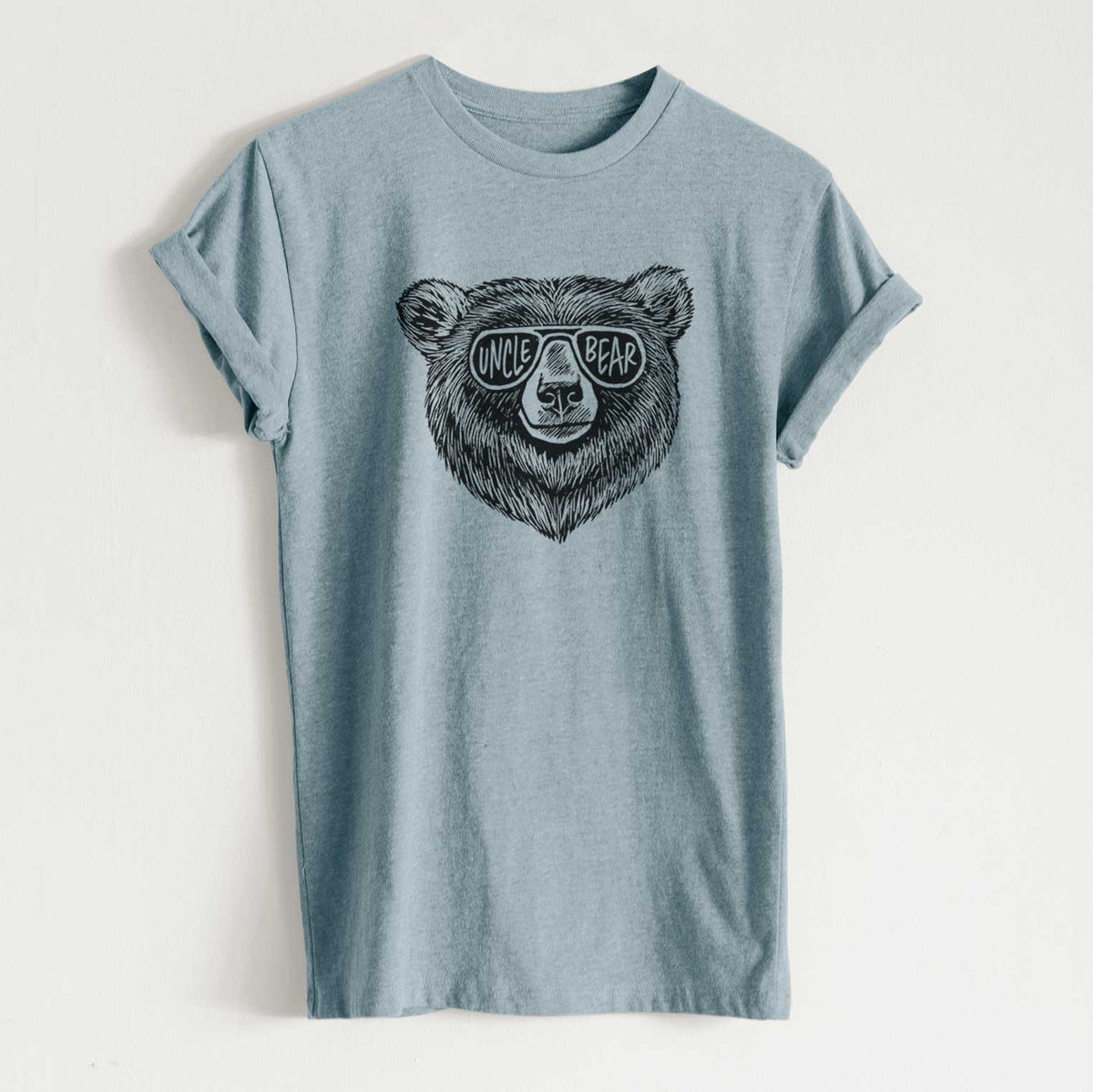 Uncle Bear - Unisex Recycled Eco Tee  - CLOSEOUT - FINAL SALE