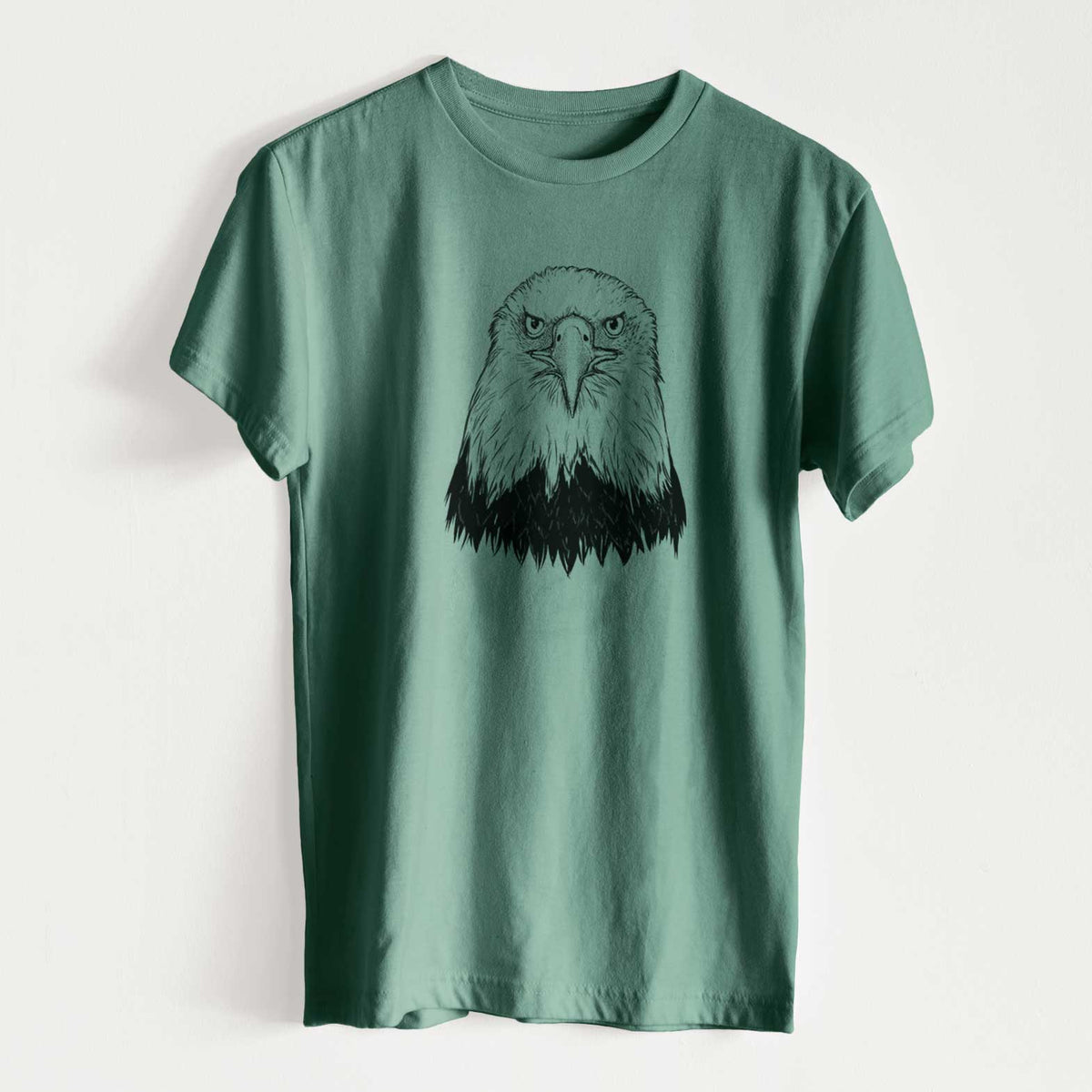 Haliaeetus Leucocephalus - American Bald Eagle - Unisex Recycled Eco Tee  - CLOSEOUT - FINAL SALE