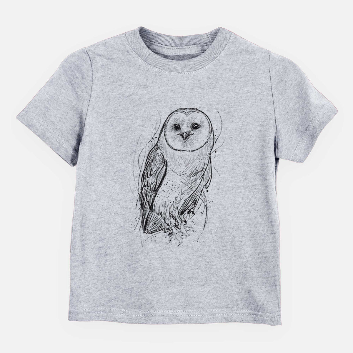 Barn Owl - Tyto alba - Kids Shirt