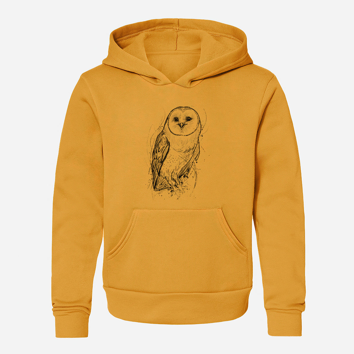 Barn Owl - Tyto alba - Youth Hoodie Sweatshirt
