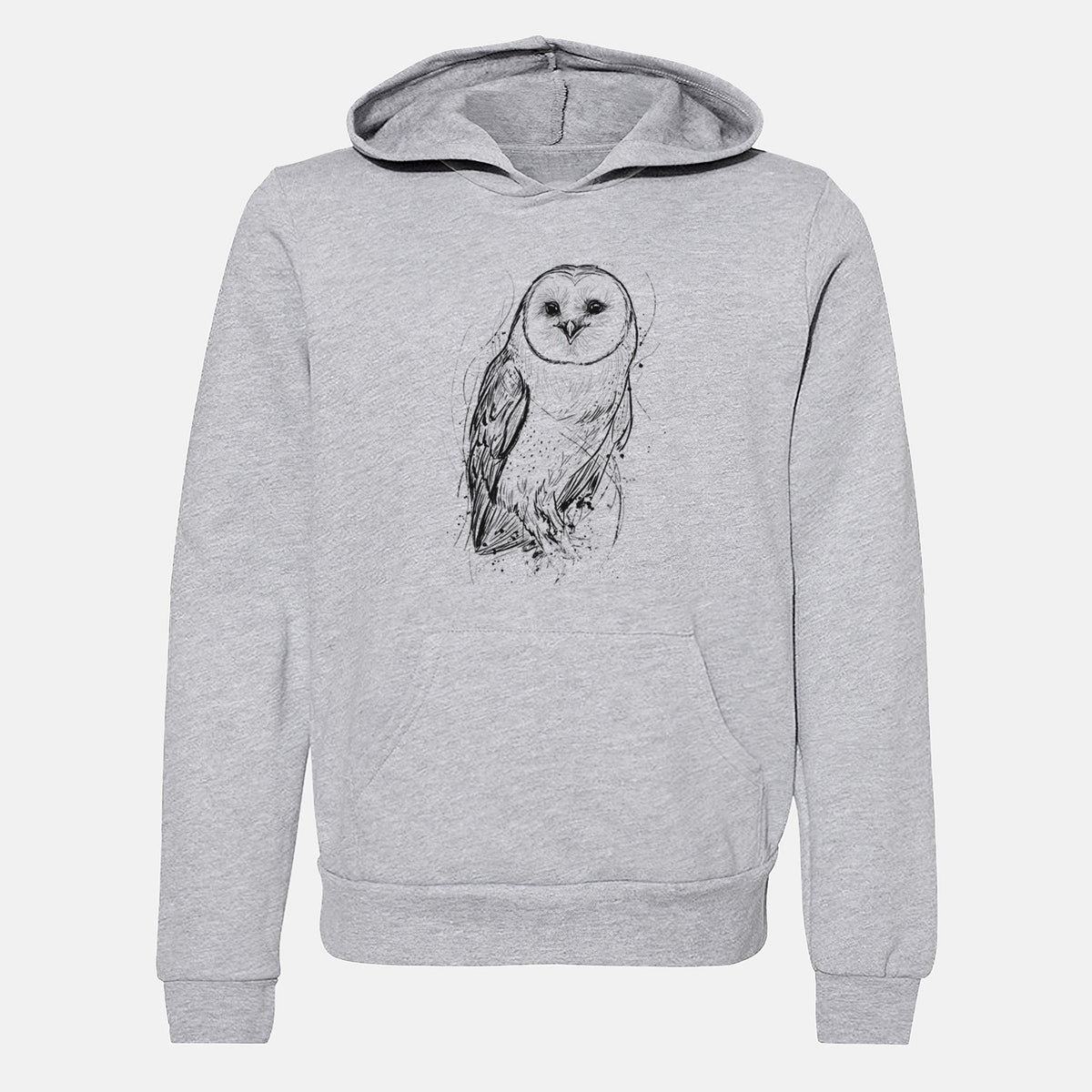 Barn Owl - Tyto alba - Youth Hoodie Sweatshirt