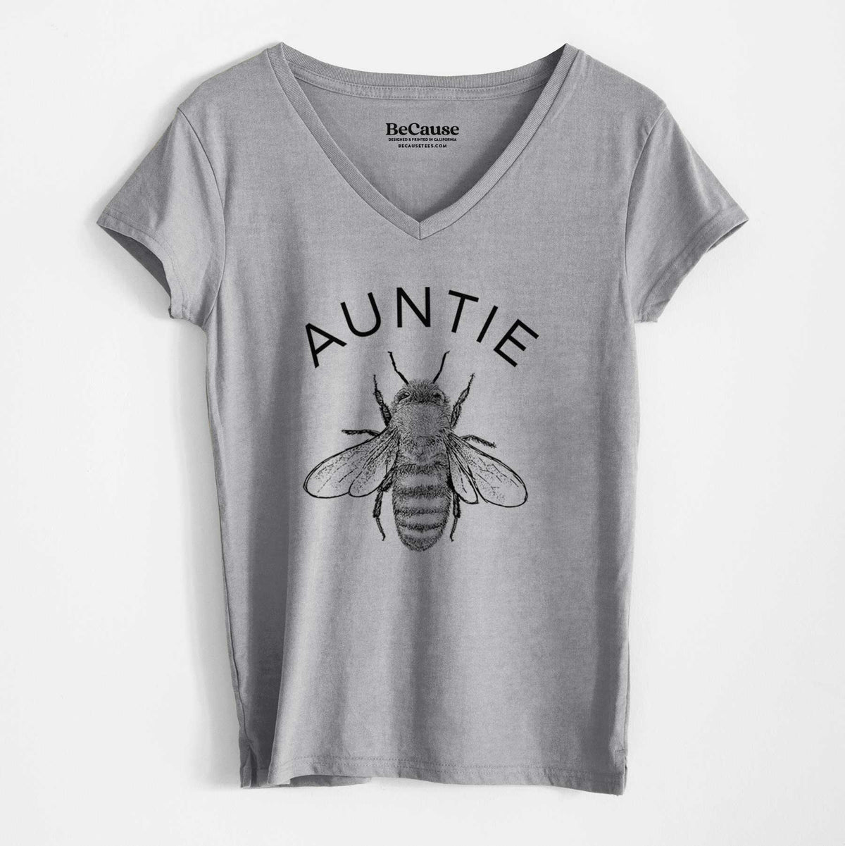 Auntie Bee - Women&#39;s 100% Recycled V-neck