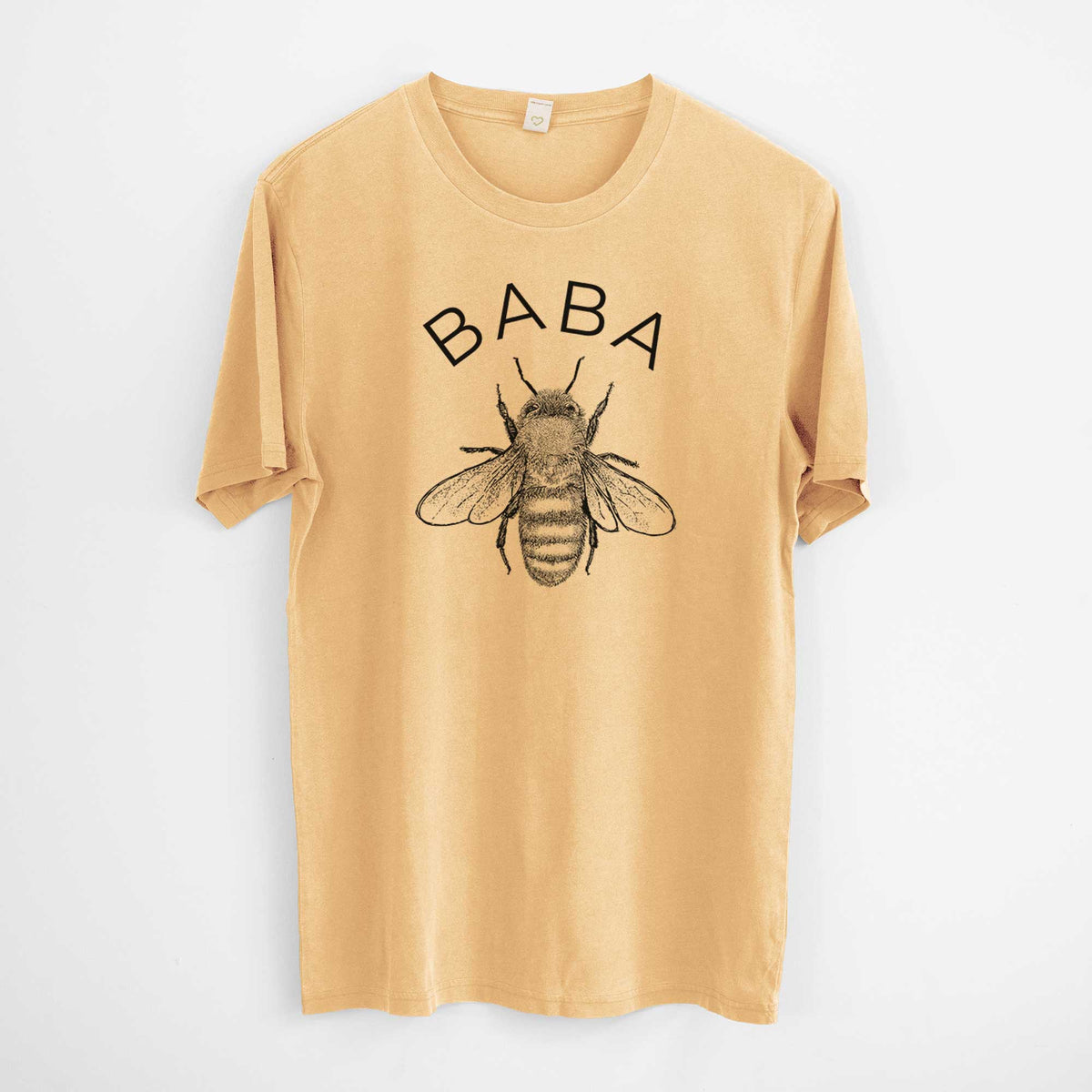 Baba Bee -  Mineral Wash 100% Organic Cotton Short Sleeve