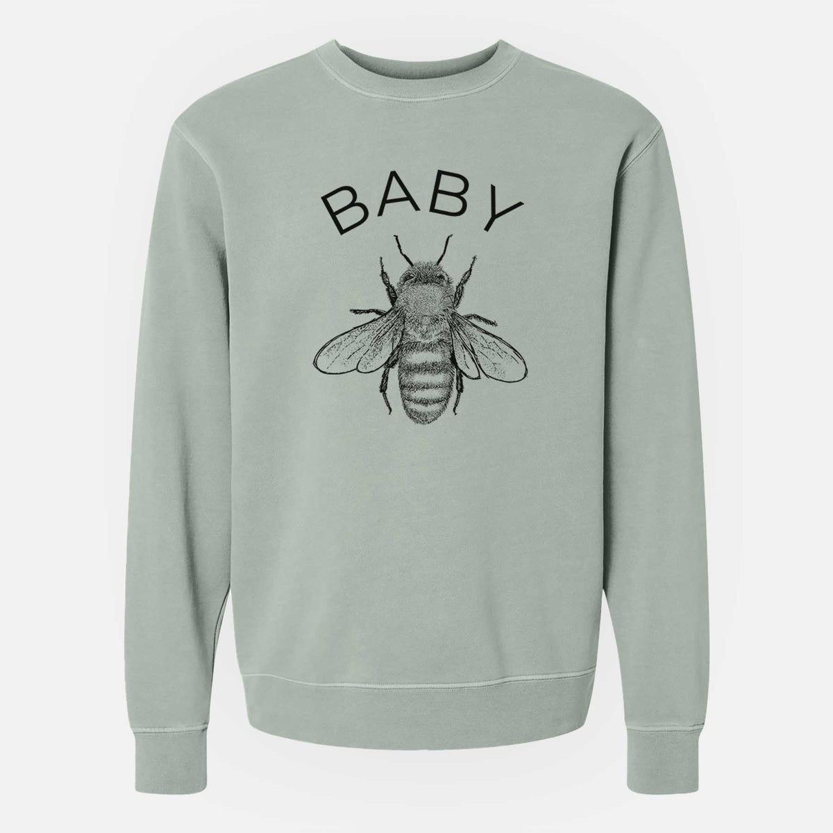 Baby Bee - Unisex Pigment Dyed Crew Sweatshirt