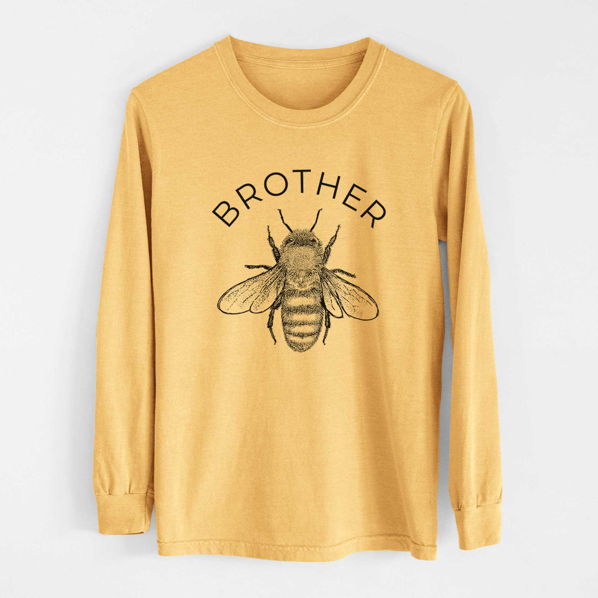Brother Bee - Heavyweight 100% Cotton Long Sleeve