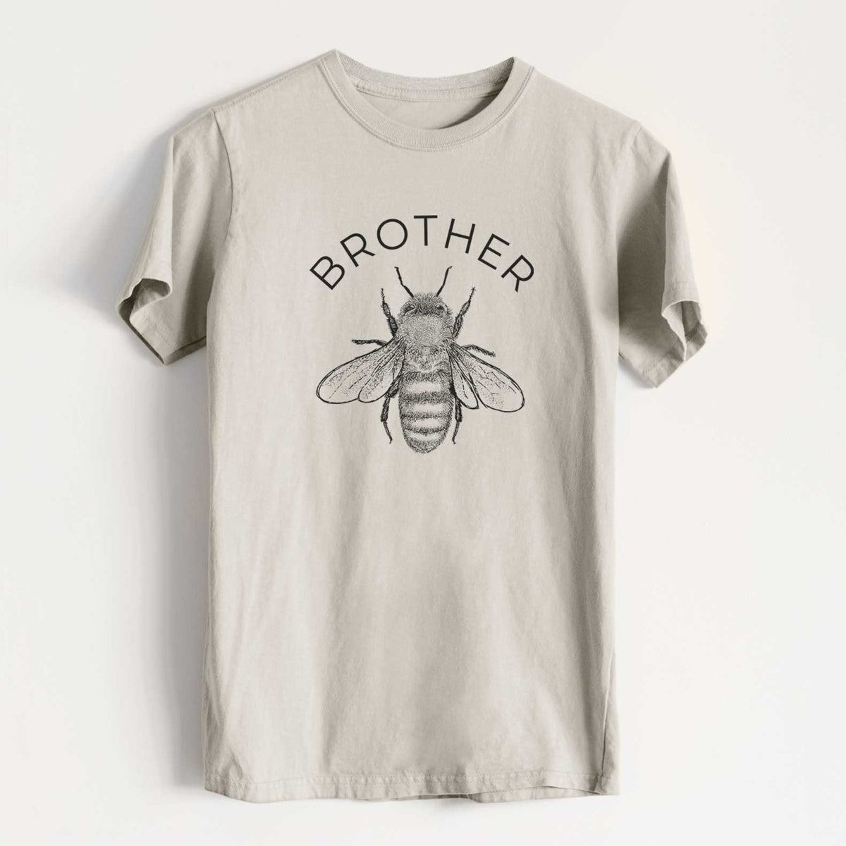 Brother Bee - Heavyweight Men&#39;s 100% Organic Cotton Tee
