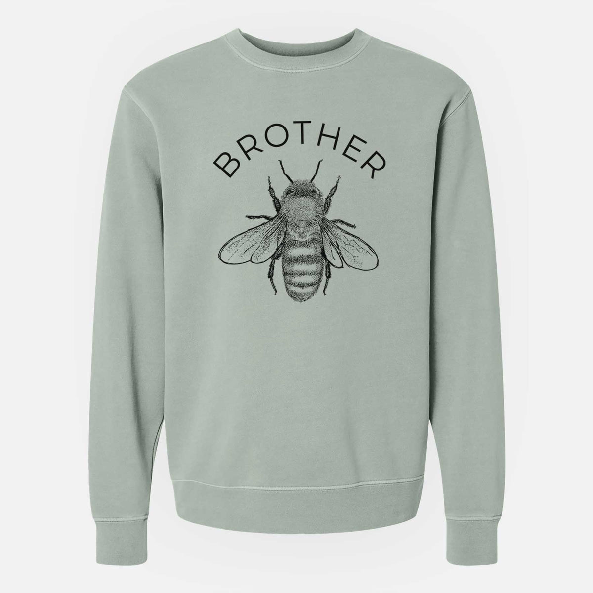 Brother Bee - Unisex Pigment Dyed Crew Sweatshirt