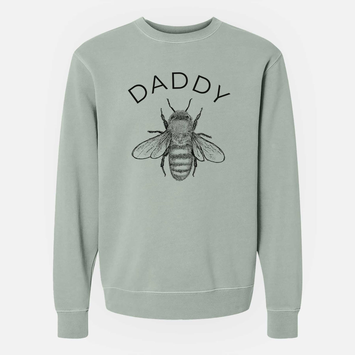 Daddy Bee - Unisex Pigment Dyed Crew Sweatshirt