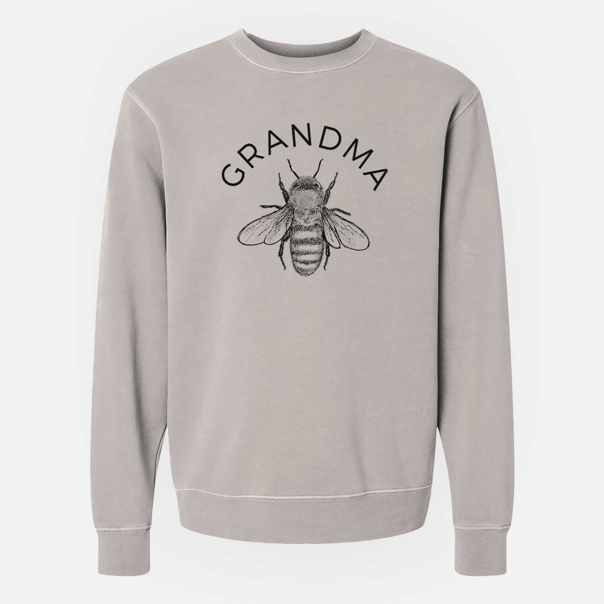 Grandma Bee - Unisex Pigment Dyed Crew Sweatshirt