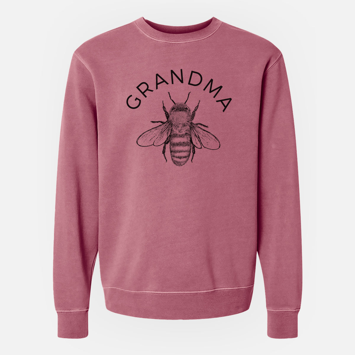 Grandma Bee - Unisex Pigment Dyed Crew Sweatshirt