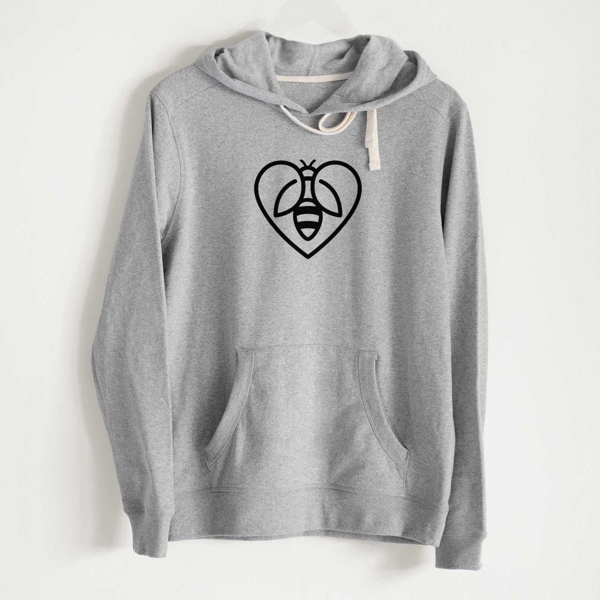 Bee Heart Icon - Unisex Recycled Hoodie - CLOSEOUT - FINAL SALE