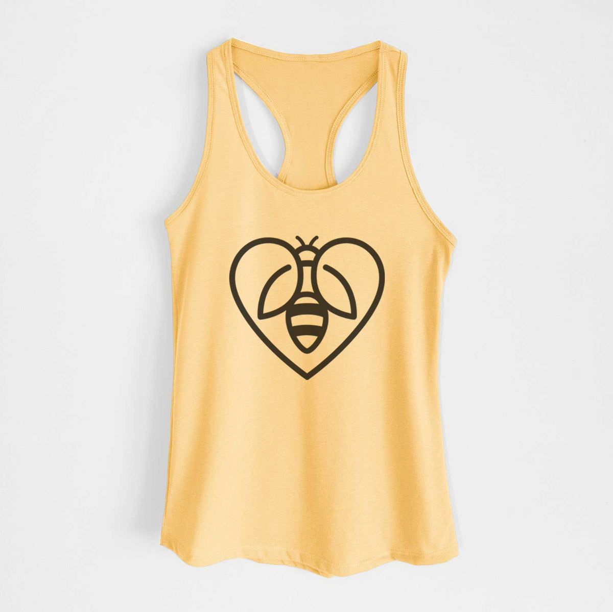 Bee Heart Icon - Women&#39;s Racerback Tanktop