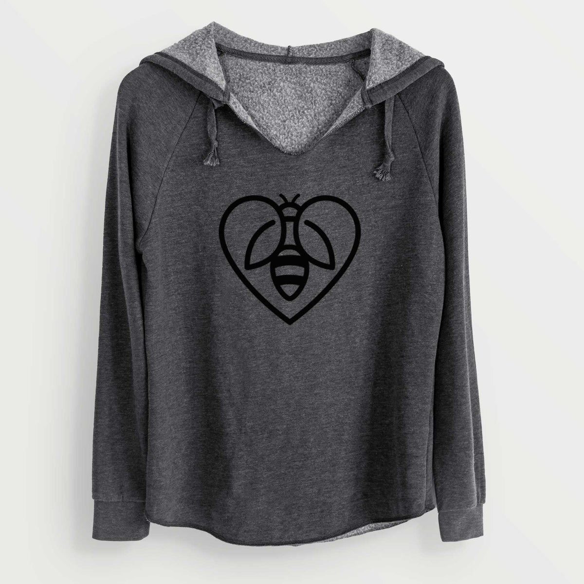 Bee Heart Icon - Cali Wave Hooded Sweatshirt