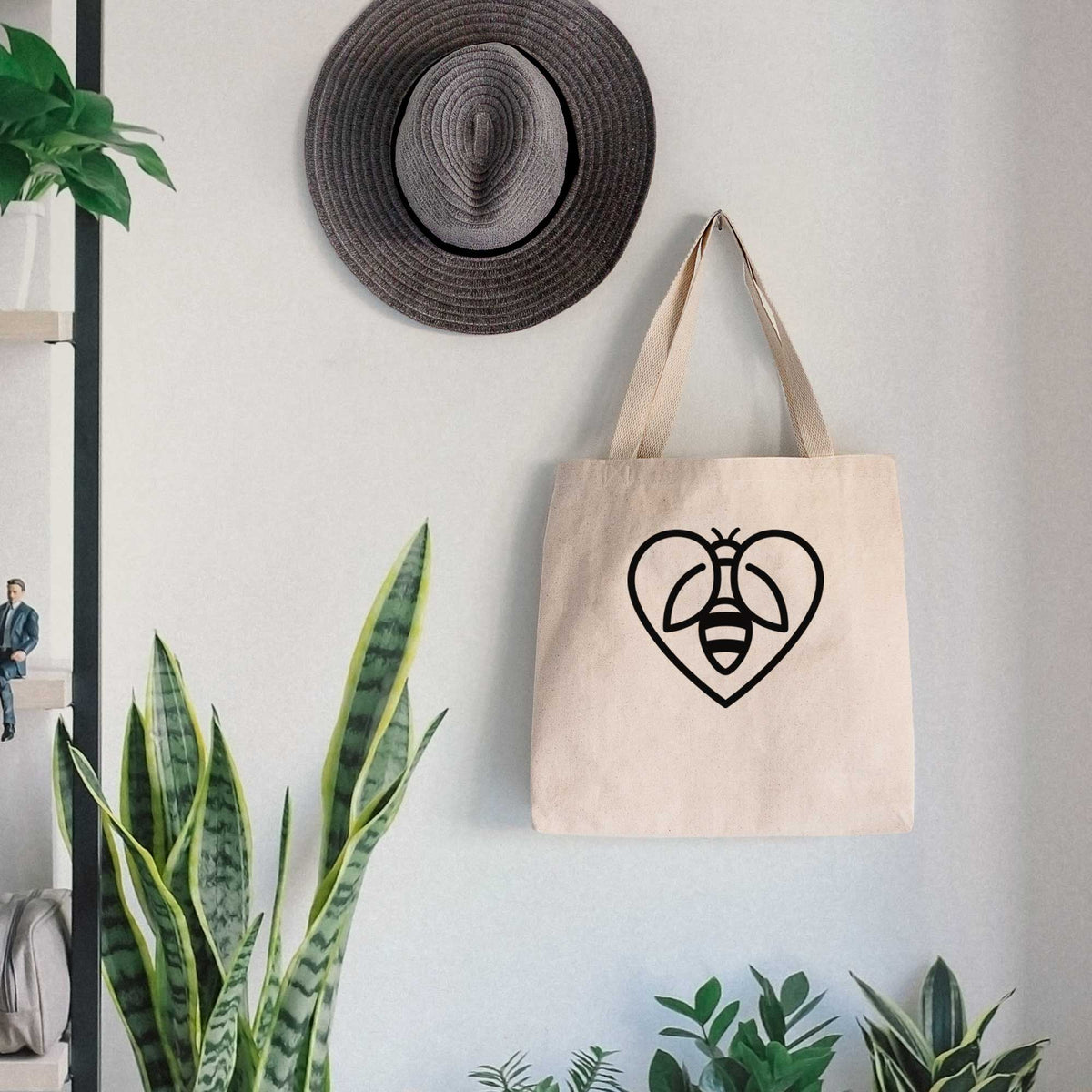 Bee Heart Icon - Tote Bag